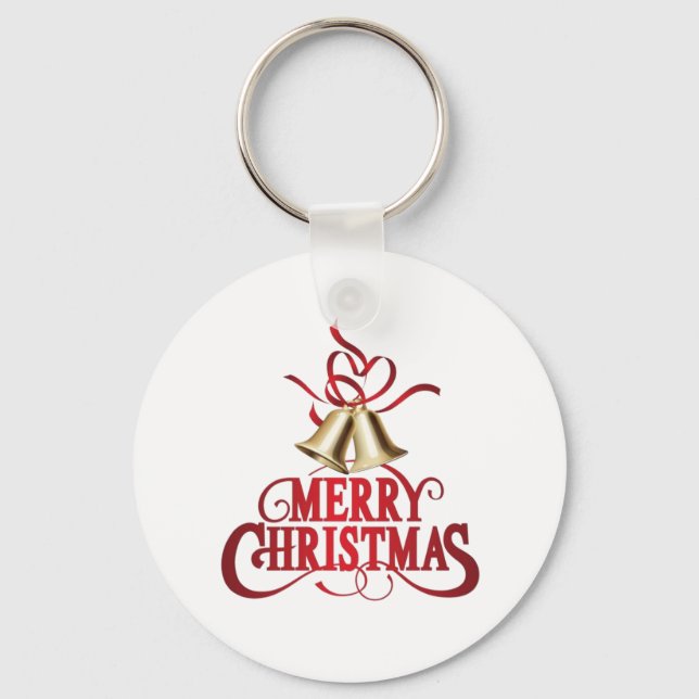 Merry Christmas  Keychain (Front)