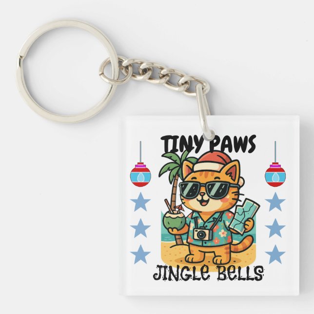 Merry Christmas Keychain (Front)