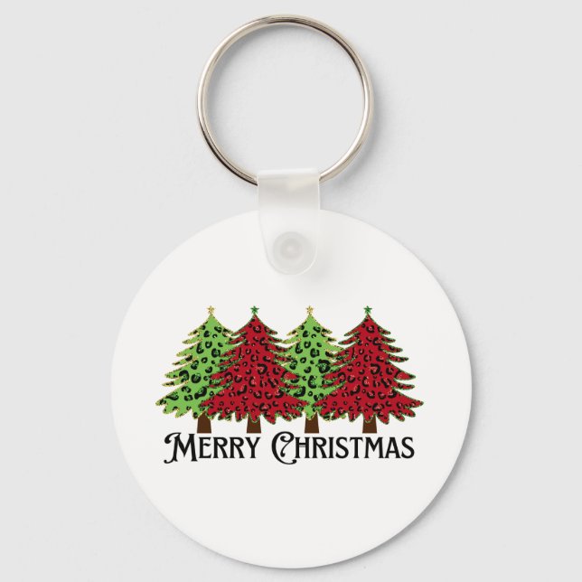 Merry Christmas   Keychain (Front)