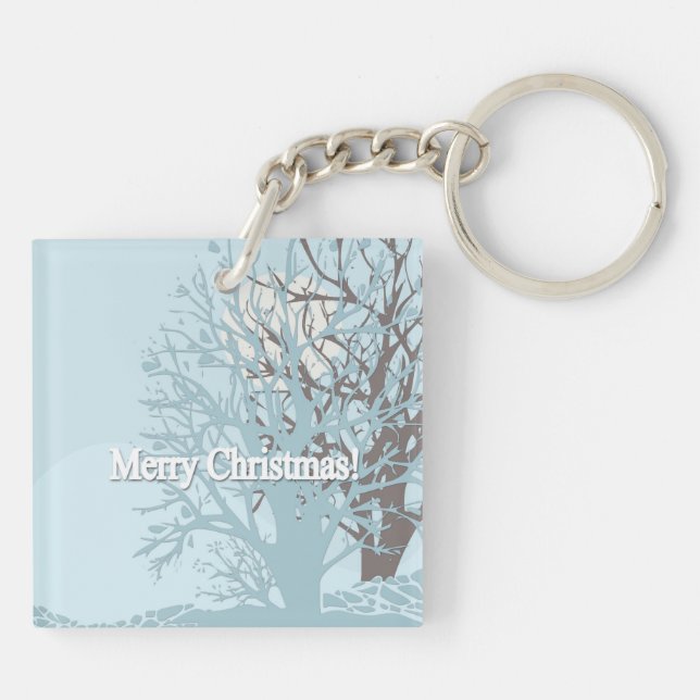 Merry Christmas! Keychain (Back)