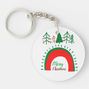 Merry Christmas Keychain