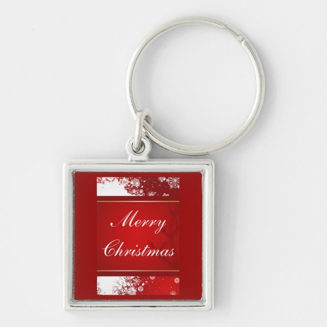 Merry Christmas Keychain (Front)