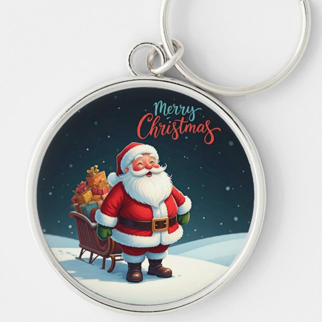 Merry Christmas  Keychain (Front)