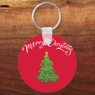 Merry Christmas Keychain