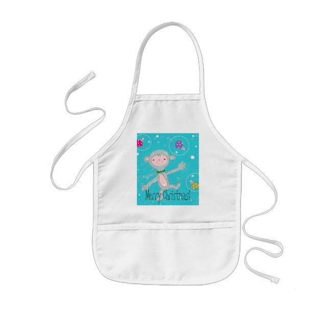 Merry Christmas! Kids' Apron (Front)