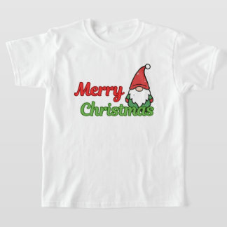 "Merry Christmas" kid's holiday  T-Shirt