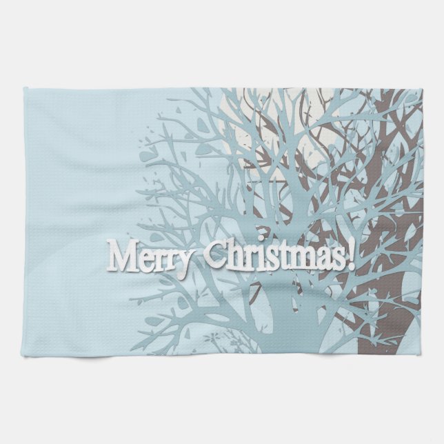 Merry Christmas! Kitchen Towel (Horizontal)