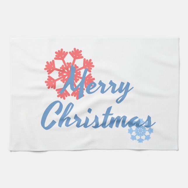 Merry Christmas Kitchen Towel (Horizontal)