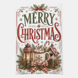 Merry Christmas Kitchen Towel