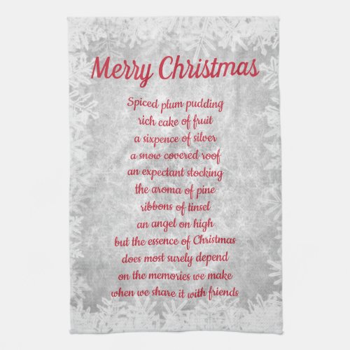 Merry Christmas Kitchen Towels