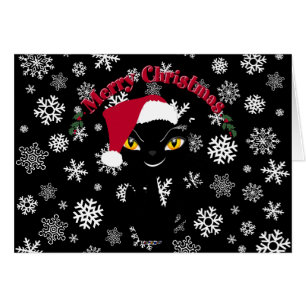 Merry Christmas Kitty Cat Cards