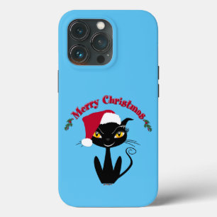 Merry Christmas Kitty Cat iPhone 13 Pro Case