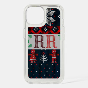 Merry Christmas knit iPhone 15 Case
