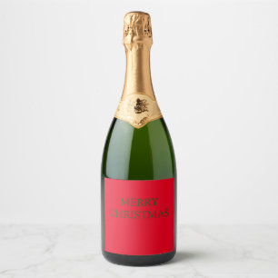 MERRY CHRISTMAS Label
