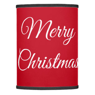 Merry Christmas Lamp Shade