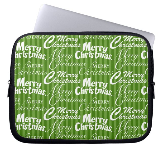 Merry Christmas Laptop & Netbook Sleeves (Front)