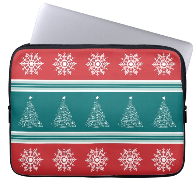 Merry Christmas Laptop Sleeve (Front)