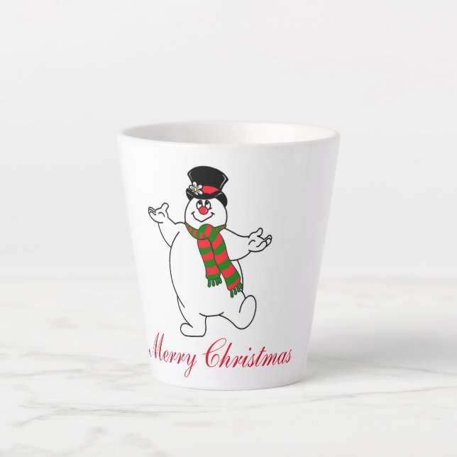 Merry Christmas Latte Mug (Front)