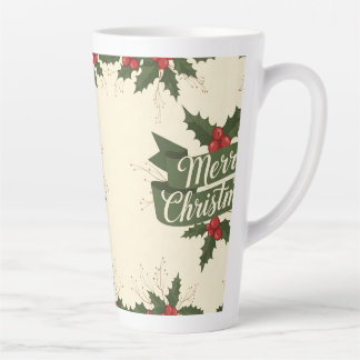 Merry Christmas Latte Mug