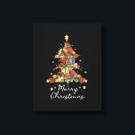 Merry Christmas Library Tree Book Reading Lover Li Canvas Print<br><div class="desc">This is a great gift for your family,  friends during Hanukkah holiday. They will be happy to receive this gift from you during Hanukkah holiday.</div>
