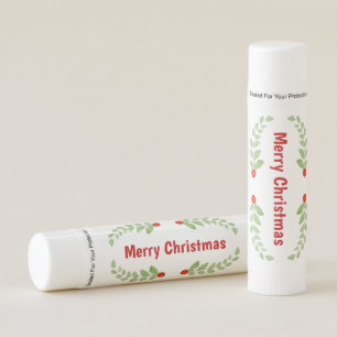 Merry Christmas Lip Balm