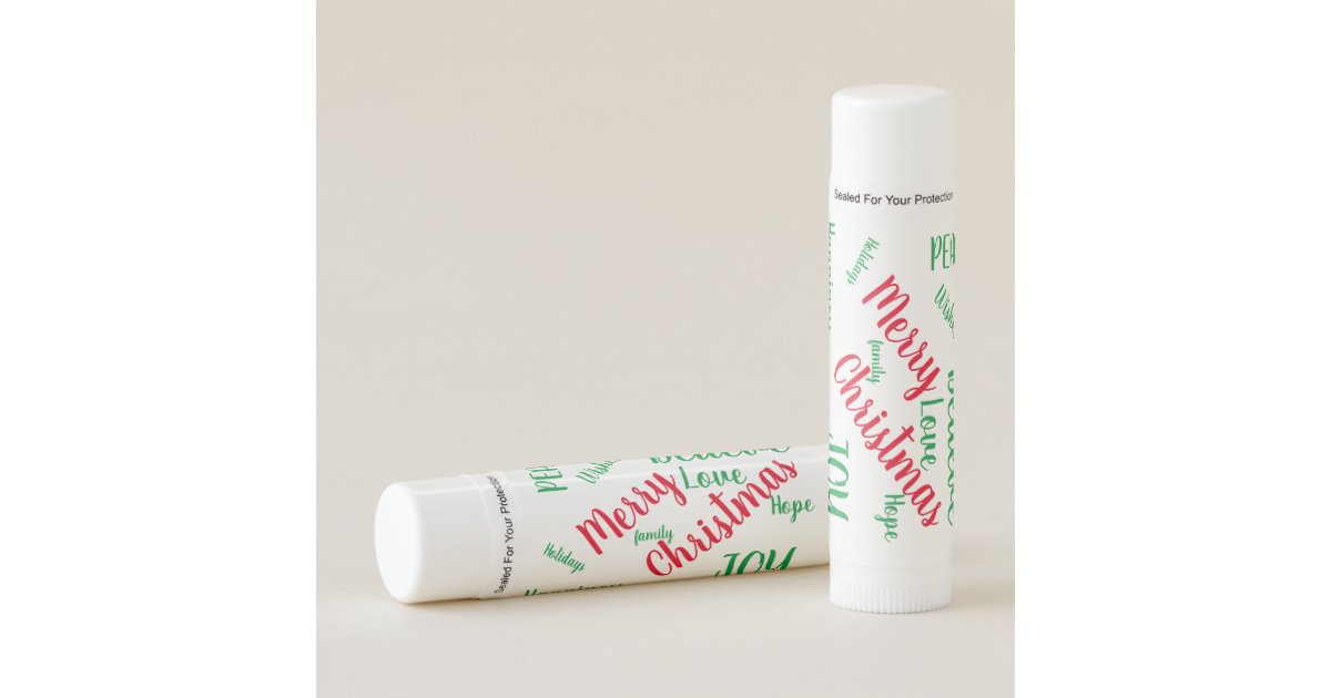 Merry Christmas Lip Balm