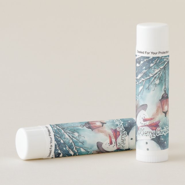 Merry Christmas    Lip Balm (Front)