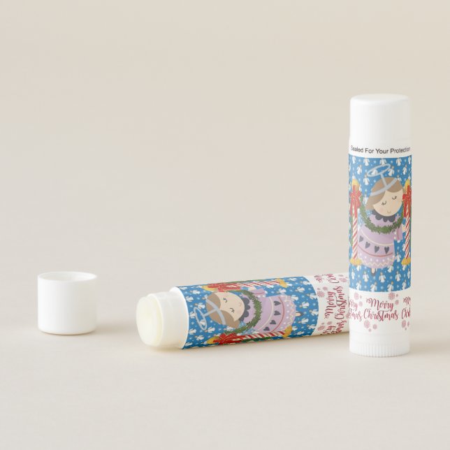 Merry Christmas Lip Balm Angel (In Situ)