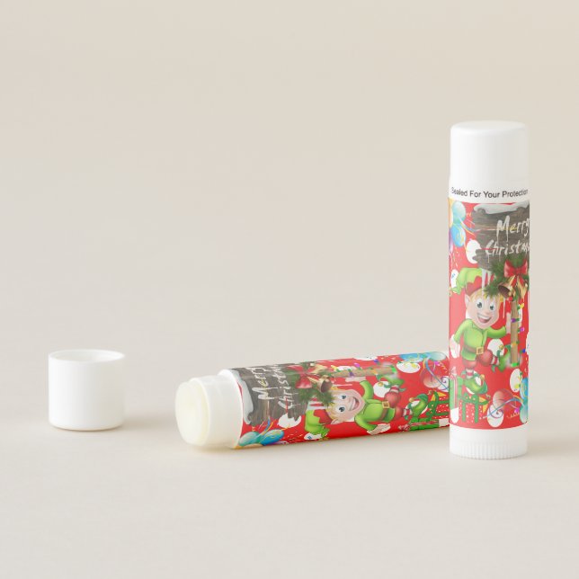 Merry Christmas Lip Balm Elf (In Situ)