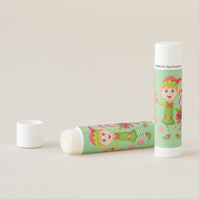 Merry Christmas Lip Balm Elf Peppermint (In Situ)