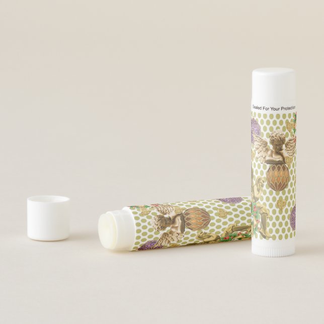 Merry Christmas Lip Balm Gold Angel (In Situ)