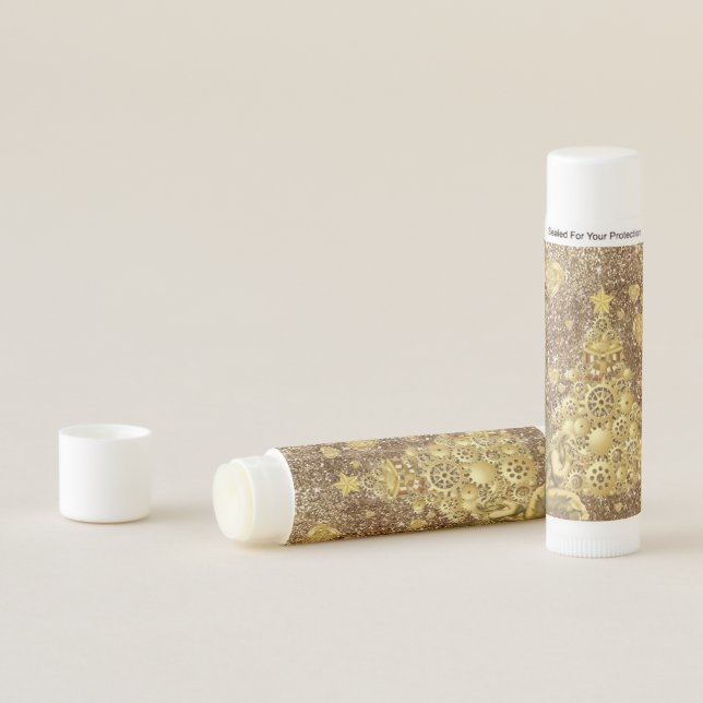 Merry Christmas Lip Balm Gold Angel (In Situ)