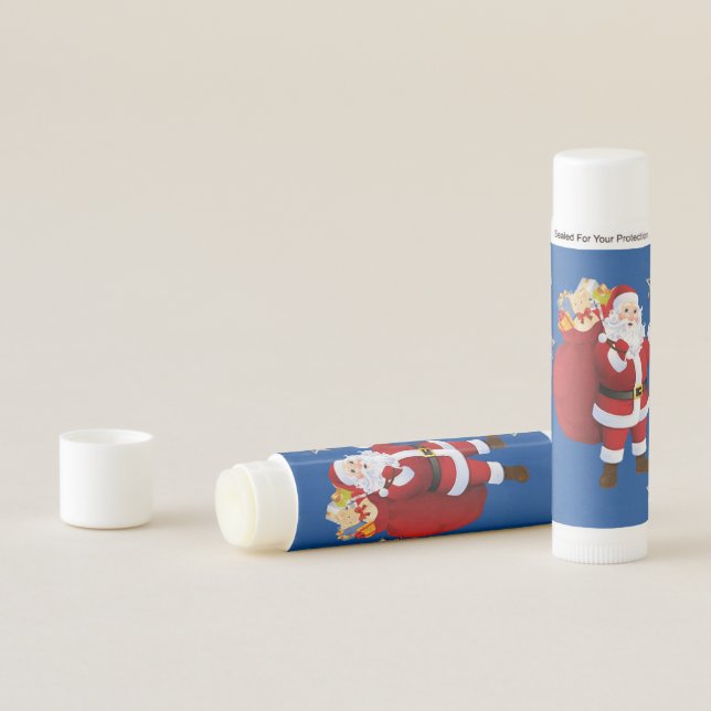 Merry Christmas Lip Balm Santa (In Situ)