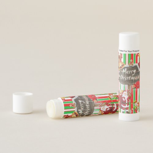 Merry Christmas Lip Balm Santa