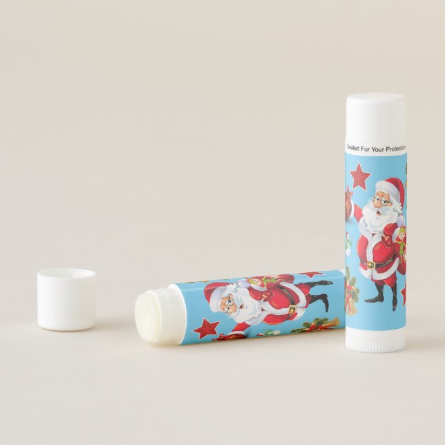 Merry Christmas Lip Balm Santa (In Situ)