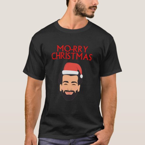 Merry Christmas Liverpool FC Mo Salah  T_Shirt