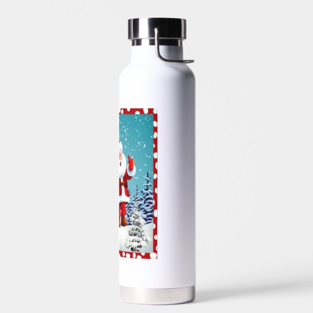 Merry Christmas llll  Water Bottle (Left)