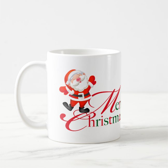 Merry Christmas Love custom red green Coffee Mug