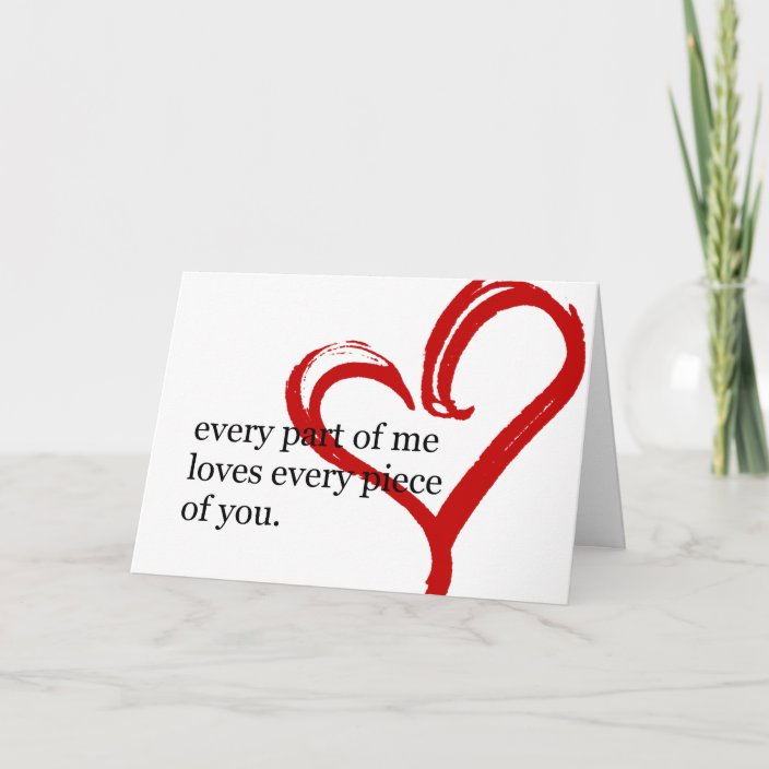 Merry Christmas Love Quote Heart Greeting Card | Zazzle.com