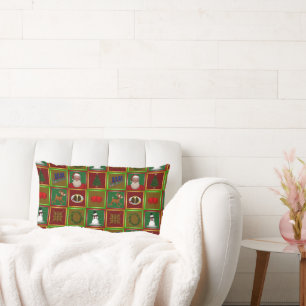 Merry Christmas Lumbar Pillow