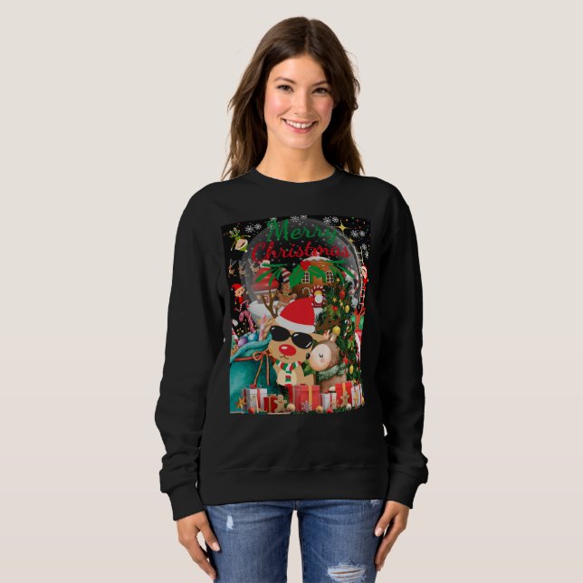 Merry Christmas Magic: Festive Holiday Delights Sweatshirt (Front Full)