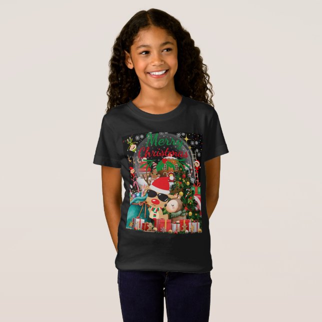 Merry Christmas Magic: Festive Holiday Delights T-Shirt (Front Full)