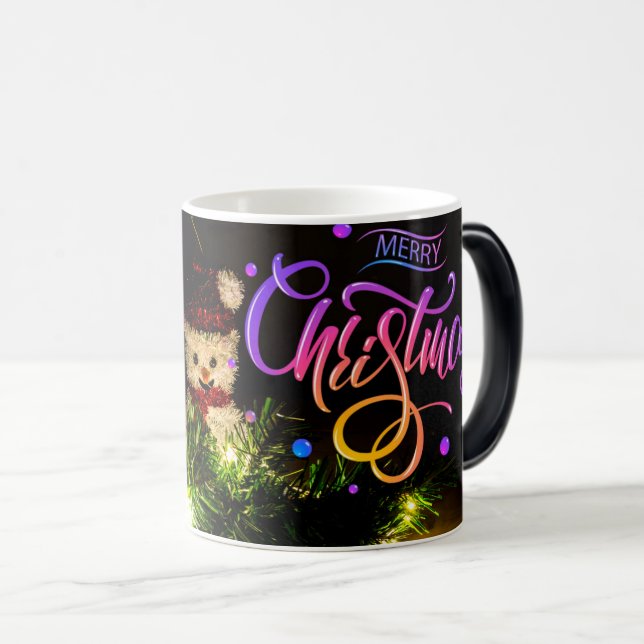Merry Christmas Magic Mug (Front Right)