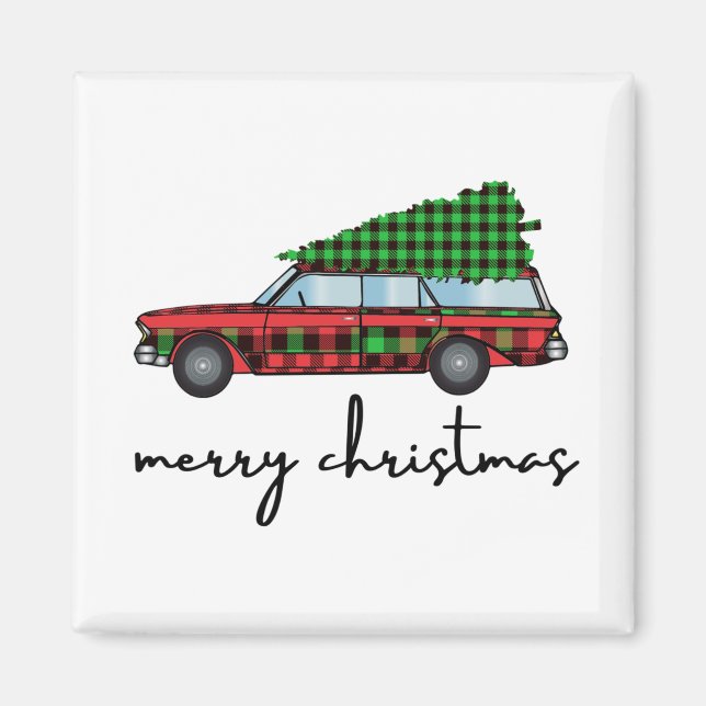 Merry Christmas Magnet (Front)