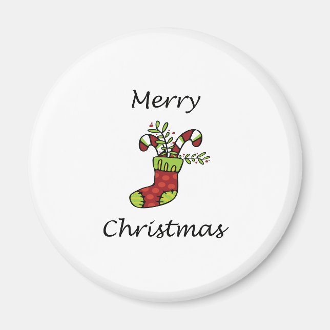 Merry Christmas Magnet (Front)