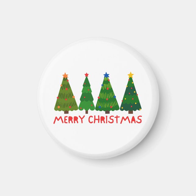 Merry Christmas Magnet (Front)