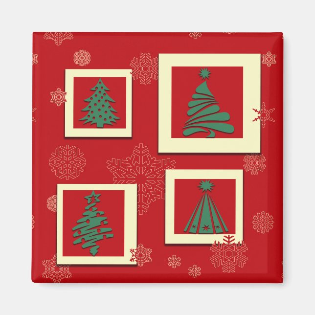 Merry Christmas Magnet (Front)