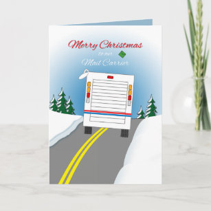 Mail Carrier Greetings - Christmas in the South - Postal