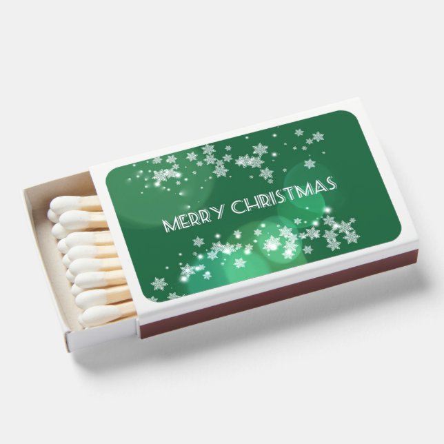  Merry Christmas Matchboxes (Front Open)