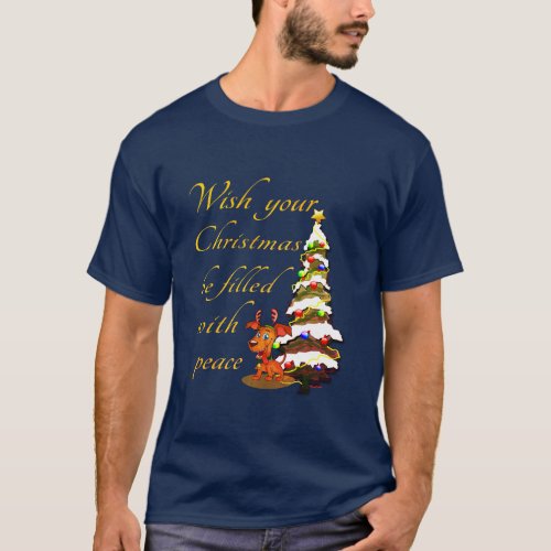 Merry Christmas may peace be upon you T_Shirt